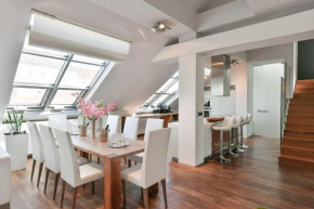 LUXURY CENTRAL PENTHOUSE WITH SAUNA, TERRACE, 250m2, 5BDRM, 3BTHRM, Prague